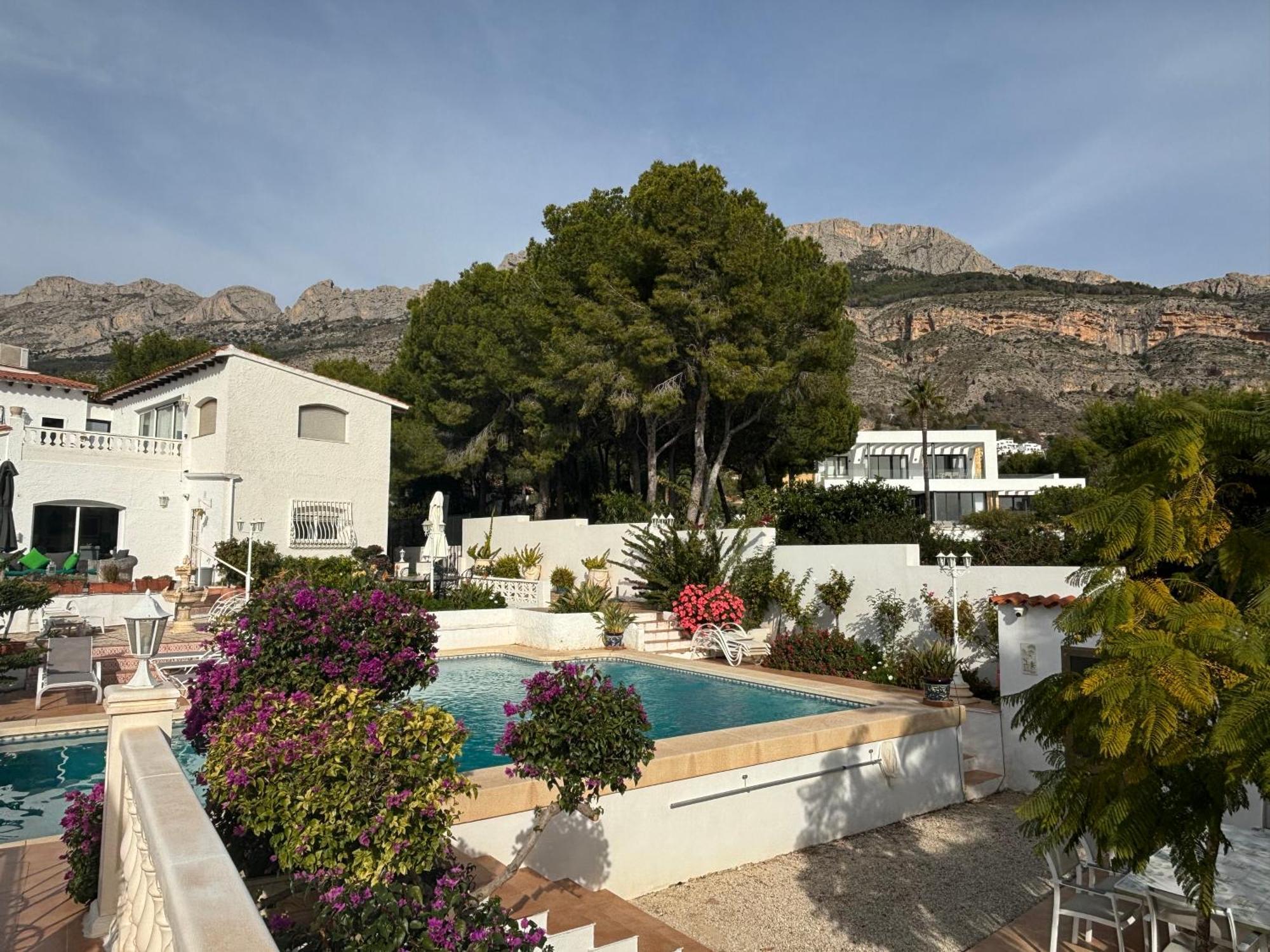 Villa Esmeralda Altea la Vieja Ngoại thất bức ảnh